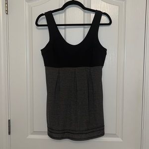 Lululemon Black & Gray Tank Top